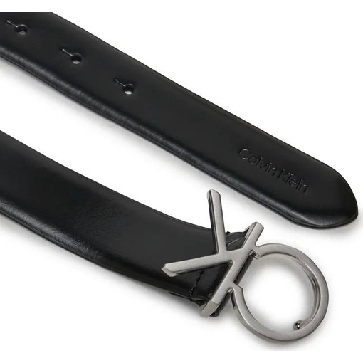 Product Calvin Klein Γυναικεία Μεσαία Ζώνη Re-Lock με Λείο Φυσικό Δέρμα Μαύρη 90cm base image