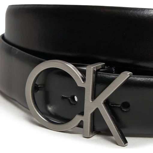 Product Calvin Klein Γυναικεία Μεσαία Ζώνη Re-Lock με Λείο Φυσικό Δέρμα Μαύρη 90cm base image