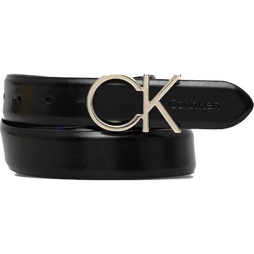 Product Calvin Klein Γυναικεία Μεσαία Ζώνη Re-Lock με Λείο Φυσικό Δέρμα Μαύρη 90cm base image