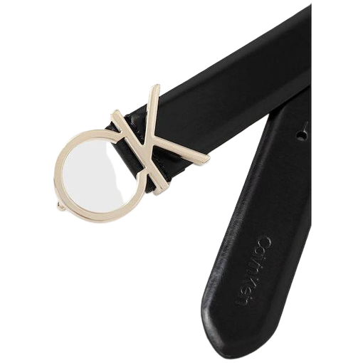 Product Calvin Klein Γυναικεία Μεσαία Ζώνη Re-Lock με Λείο Φυσικό Δέρμα Μαύρη 90cm base image