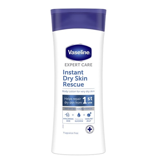 Product Vaseline Instant Rescue Dry Skin Body Lotion Λοσιόν Σώματος για Επανόρθωση της Ξηρής Επιδερμίδας -  400ml base image