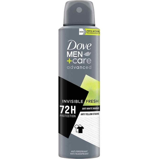 Product Dove Men+Care Advanced Control Invisible Fresh Deodorant Spray Ανδρικό Αποσμητικό 150ml base image