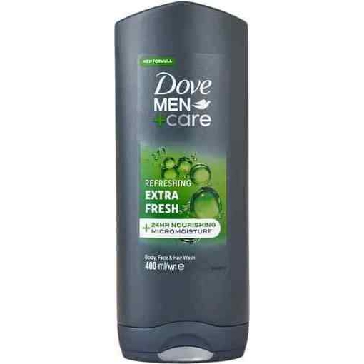 Product Dove Men+Care Extra Fresh Shower Gel Ανδρικό Αφρόλουτρο 400ml base image