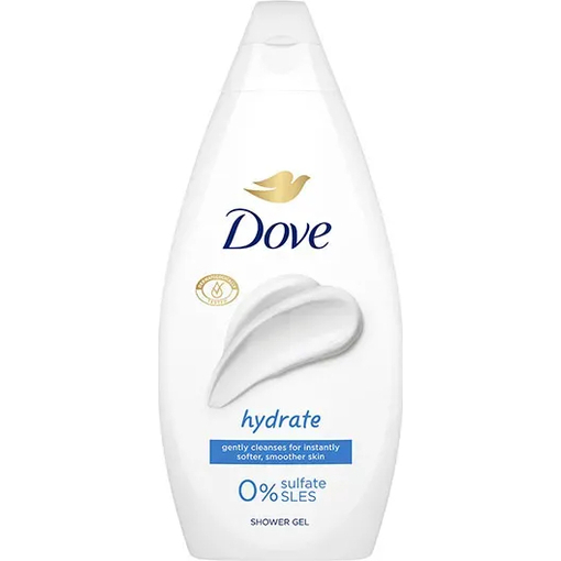 Product Dove Hydrate Moisturizing Shower Gel 450ml base image
