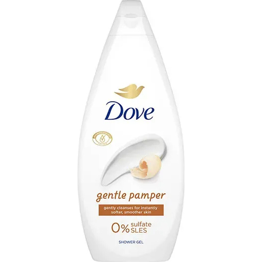 Product Dove Gentle Pamper Moisturizing Shower Gel 450ml base image