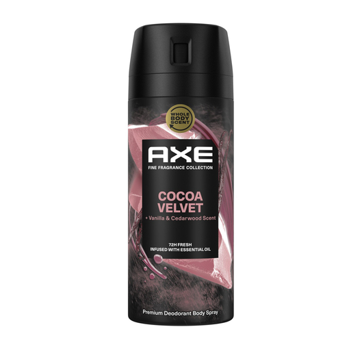 Product AXE Cocoa Velvet Αποσμητικό Spray 150ml base image