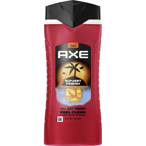 Product Axe Sunset Fresh Αφρόλουτρο Καθαρισμού 400ml base image