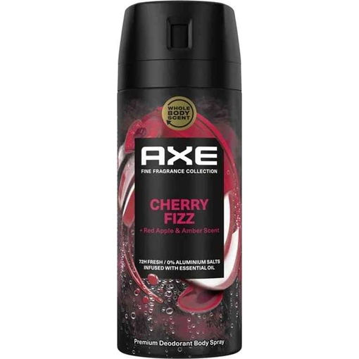 Product Axe Fine Fragrance Collection Cherry Fizz Men's Deodorant Spray 150ml base image