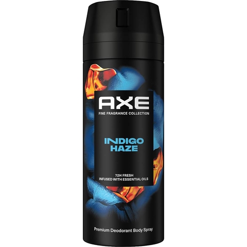 Product Axe Premium Deodorant Body Spray Indigo Haze 72h Fresh Αποσμητικό Σώματος 150ml base image
