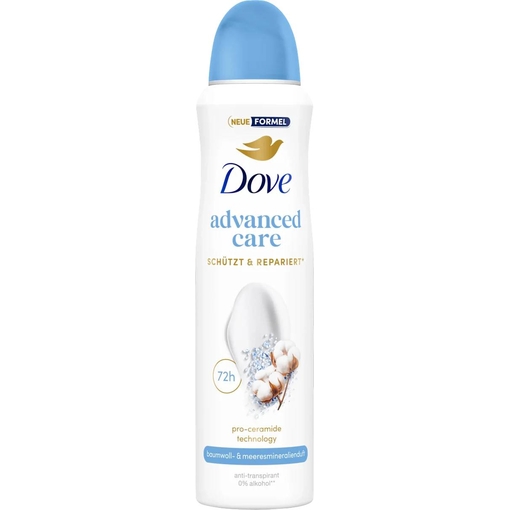 Product Dove Fresh Cotton & Sea Minerals Deo Spray Αποσμητικό Σώματος 150ml base image