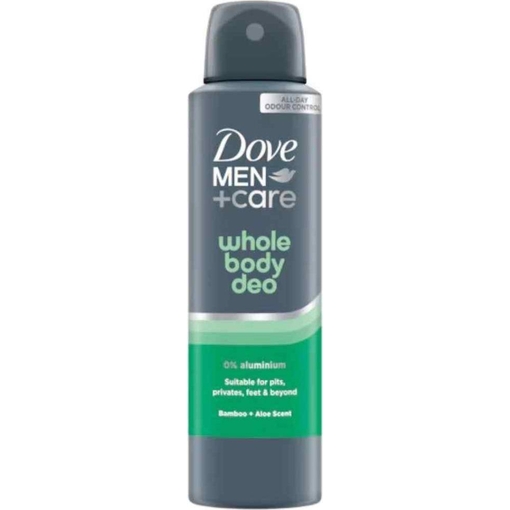 Product Dove Men Care Bamboo & Aloe Whole Body Deo Men's Deodorant Spray 150ml base image