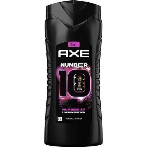 Product Axe Number 10 Fresh & Clean 3-in-1 Face & Body Wash 400ml base image
