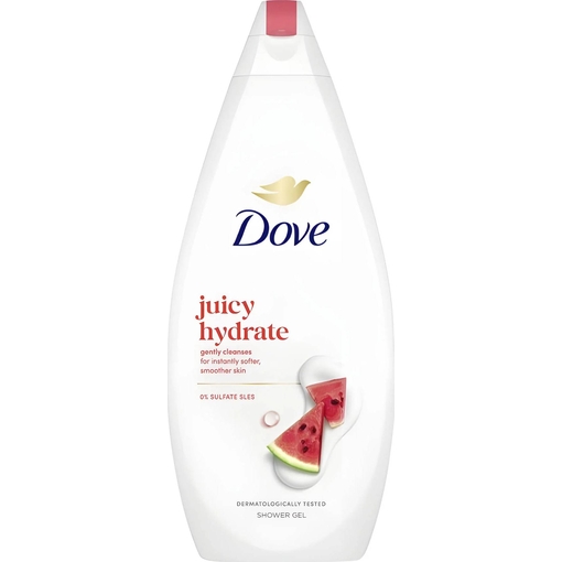 Product Dove Juicy Hydrate Shower Gel Αφρόλουτρο 720ml base image