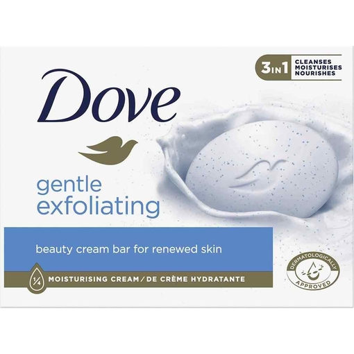 Product Dove Gentle Exfoliating Beauty Bar Σαπούνι Απολέπισης 90gr base image