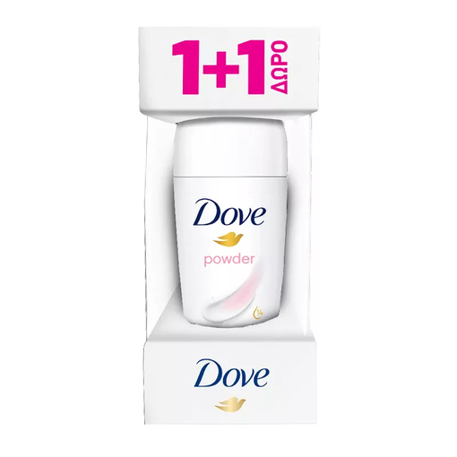 Product Dove Talc Soft Roll-On Αποσμητικό 50ml | Πακέτο Προσφοράς Συσκευασία 1+1 base image