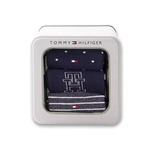 Product Tommy Hilfiger Γυναικείες Κάλτσες TH Σετ 3τμχ σε Κουτί Δώρου - Navy Μπλε base image