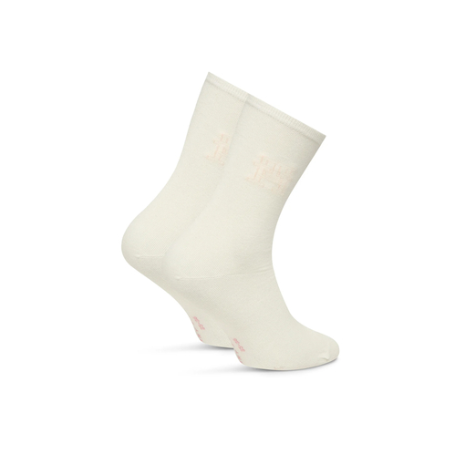 Product Tommy Hilfiger Γυναικείες Κάλτσες TH Σετ 3τμχ σε Κουτί Δώρου - Άσπρο/Ροζ base image