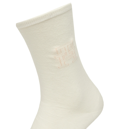 Product Tommy Hilfiger Γυναικείες Κάλτσες TH Σετ 3τμχ σε Κουτί Δώρου - Άσπρο/Ροζ base image