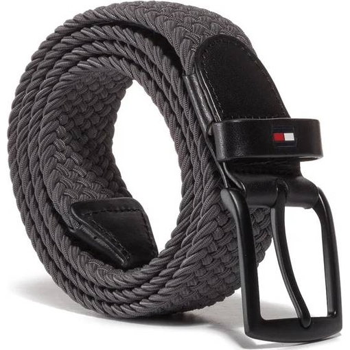 Product Tommy Hilfiger Ανδρική Μεσαία Ζώνη Denton Elastic 3.5 Υφαντή Γκρι 105cm base image