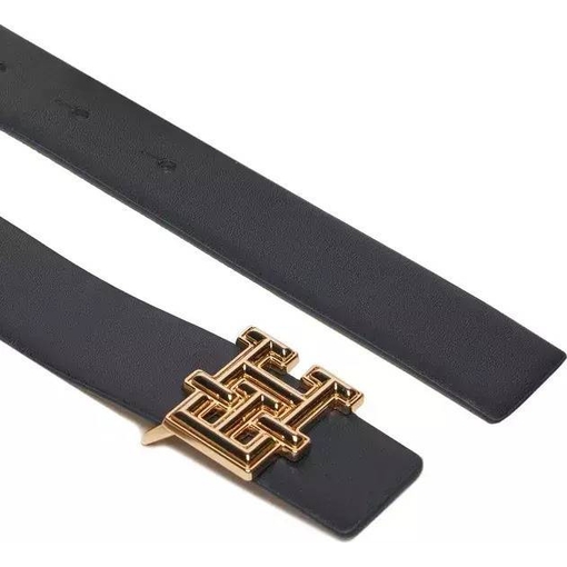 Product Tommy Hilfiger Γυναικεία Μεσαία Ζώνη TH Monogram Reversible Δέρμα Navy Μπλε/Γκρι 85cm base image