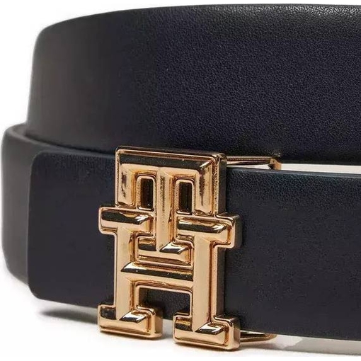 Product Tommy Hilfiger Γυναικεία Μεσαία Ζώνη TH Monogram Reversible Δέρμα Navy Μπλε/Γκρι 95cm base image