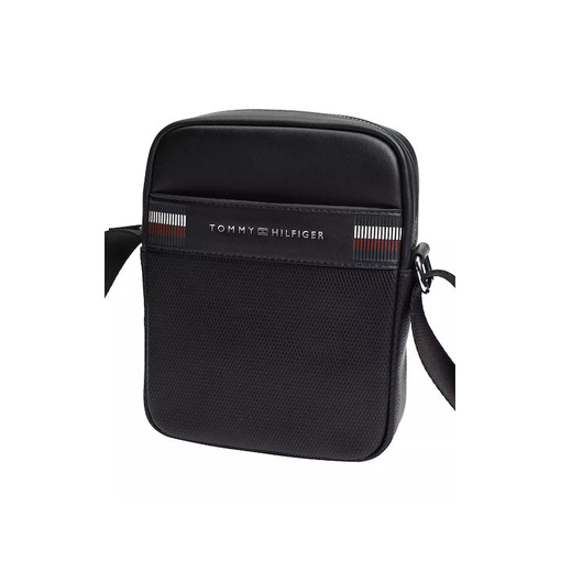 Product Tommy Hilfiger Men's Shoulder Bag/Crossbody Blue TH Corp Texture Mni Reporter base image