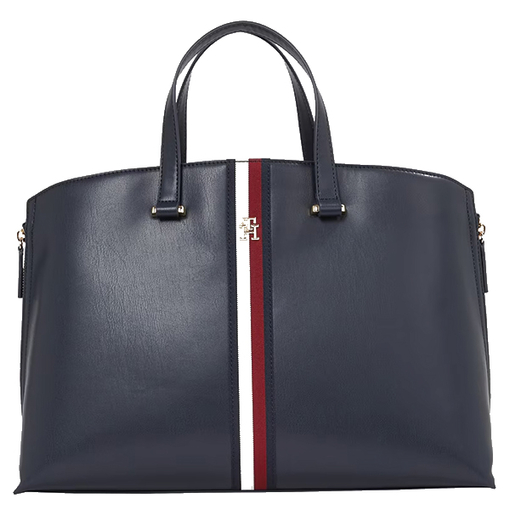 Product Tommy Hilfiger Women's Modern Tote Bag Cosporate Style Blue base image