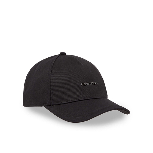 Product Calvin Klein Hat Jockey Patch Logo Wool Baseball Cap Black base image