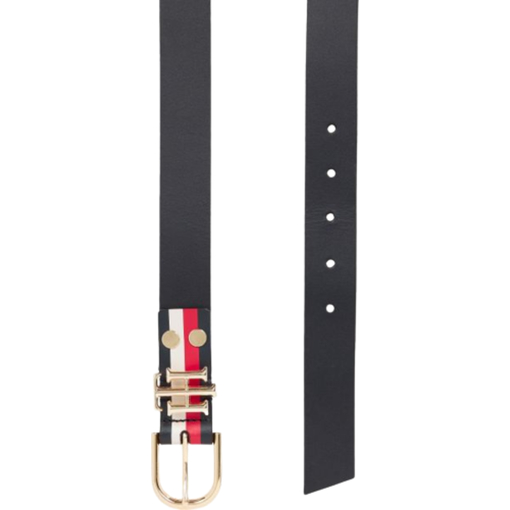 Product Tommy Hilfiger Γυναικεία Μικρή Δερμάτινη Ζώνη Διπλής Όψεως Layton Travel Rev 3.5 Μαύρη 95cm base image