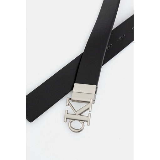 Product Calvin Klein Γυναικεία Μεσαία Δερμάτινη Ζώνη Αναστρέψιμη με Μονόγραμμα Μαύρη 75cm base image