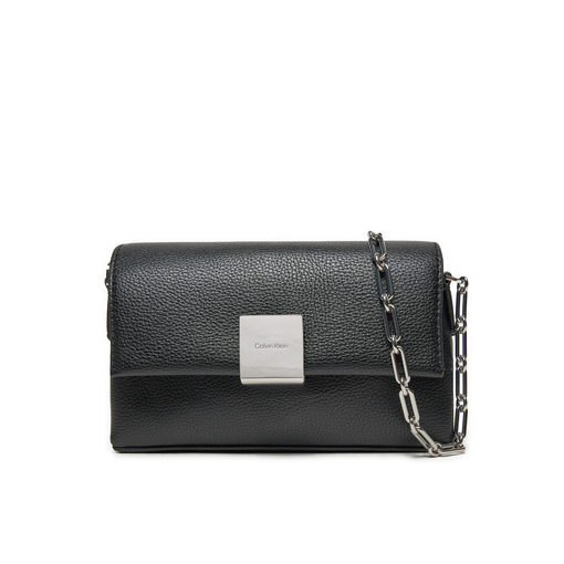 Product Calvin Klein Γυναικεία Τσάντα Calvin Klein Ck Plaque Sm Crossbody With Chain Μαύρη base image