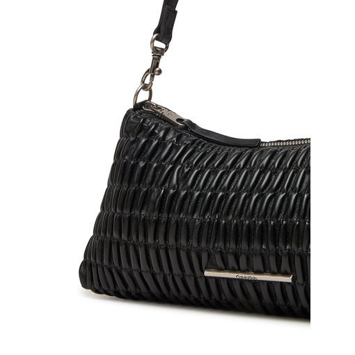 Product Calvin Klein Γυναικεία Τσάντα Ruched Layla Shoulder Bag Μαύρή base image