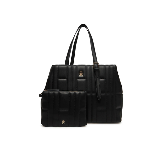 Product Tommy Hilfiger Γυναικεία Τσάντα TH Feminine Tote Μαύρη base image