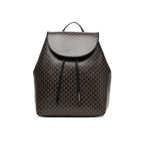Product Calvin Klein Emblem Aop Flap Backpack Μαύρο Γυναικείο Σακίδιο Πλάτης base image