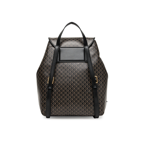 Product Calvin Klein Emblem Aop Flap Backpack Μαύρο Γυναικείο Σακίδιο Πλάτης base image