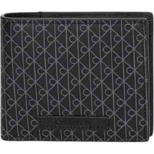 Product Calvin Klein Ανδρικό Μεσαίο Πορτοφόλι Coated EW Bifold w/ COIN Μαύρο base image