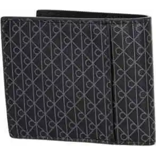 Product Calvin Klein Ανδρικό Μεσαίο Πορτοφόλι Coated EW Bifold w/ COIN Μαύρο base image