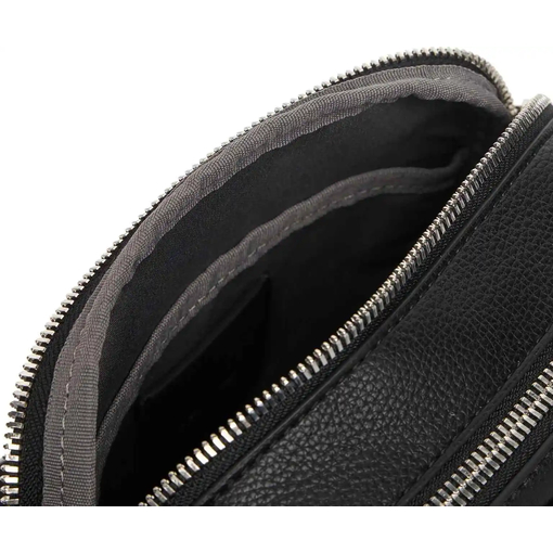 Product Calvin Klein Men's Small Raised Pocket Reporter Bag Black base image