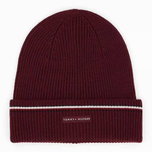 Product Tommy Hilfiger Beanie Γυναικείο Πλεκτό Σκουφάκι Σκούρο Κόκκινο base image