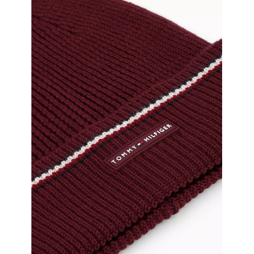 Product Tommy Hilfiger Beanie Γυναικείο Πλεκτό Σκουφάκι Σκούρο Κόκκινο base image