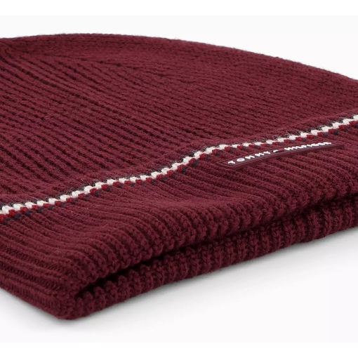 Product Tommy Hilfiger Beanie Γυναικείο Πλεκτό Σκουφάκι Σκούρο Κόκκινο base image
