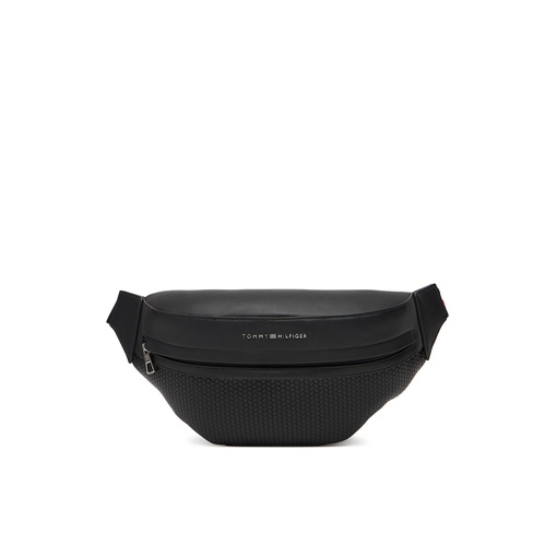 Product Tommy Hilfiger Men's Small TH Woven Bum Bag Black base image