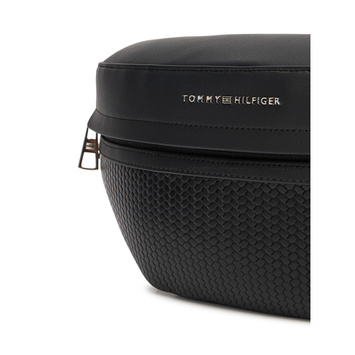 Product Tommy Hilfiger Men's Small TH Woven Bum Bag Black base image