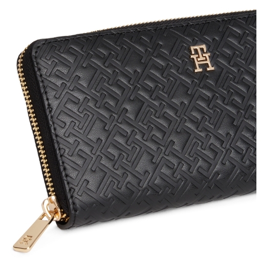 Product Tommy Hilfiger TH Icon Lrg Za Mono Embo Πορτοφόλι Γυναικείο Μεγάλo Zip Around base image
