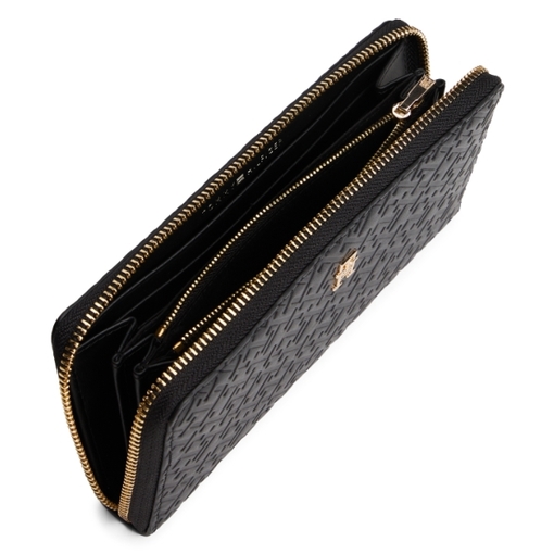Product Tommy Hilfiger TH Icon Lrg Za Mono Embo Πορτοφόλι Γυναικείο Μεγάλo Zip Around base image