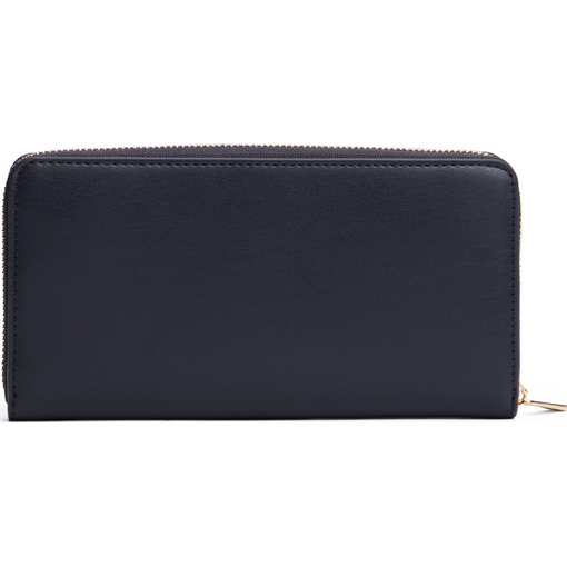 Product Tommy Hilfiger Women's Large Wallet TH Icon Large Zip-Around Dark Blue base image