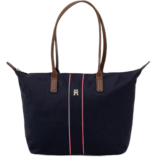 Product Tommy Hilfiger Women's Large Tote Bag Popette Tote Corp Dark Blue base image