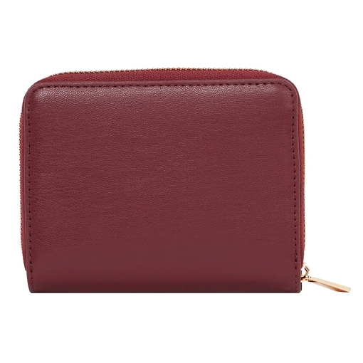 Product Tommy Hilfiger Γυναικείο Μεσαίο Πορτοφόλι Signature Zipped TH Icon Κόκκινο base image