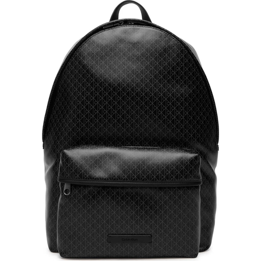 Product Calvin Klein Men's Large Emblem All Over Print Coated Backpack Black base image