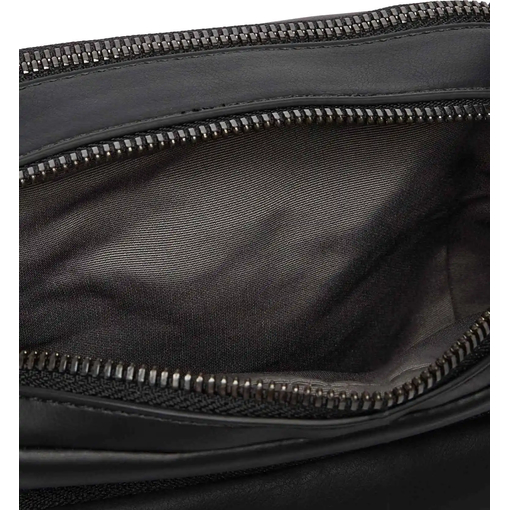 Product Calvin Klein Men's Small Bold Ck Pocket Reporter Bag Black base image